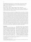 Research paper thumbnail of Morphological selection in an extreme flow environment: body shape and waterfall-climbing success in the Hawaiian stream fish Sicyopterus stimpsoni