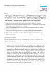 Research paper thumbnail of The Impact of Social Networks and Mobile Technologies on the Revolutions in the Arab World—A Study of Egypt and Tunisia