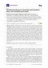 Research paper thumbnail of Metabolic Syndrome Is Associated with Oxidative Stress and Proinflammatory State