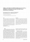 Research paper thumbnail of FİBULA SEGMENTLERİNİN KIRILMA KUVVETİ ve RİJİDİTE AÇISINDAN KARŞILAŞTIRILMASI: KADAVRA ÇALIŞMASI