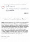 Research paper thumbnail of Noninvasive Ventilation: Education and Training. A Narrative Analysis and an International Consensus Document