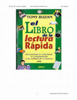 Research paper thumbnail of El libro de la lectura rapida - Tony Buzan