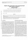 Research paper thumbnail of Adaptive optics observations of the T10 ultracool dwarf UGPS J072227.51-054031.2 (Research Note)