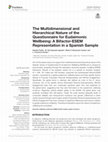 Research paper thumbnail of The Multidimensional and Hierarchical Nature of the Questionnaire for Eudaimonic Wellbeing: A Bifactor-ESEM Representation in a Spanish Sample