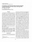 Research paper thumbnail of A comparison of the buttermilk solids functional properties to nonfat dried milk, soy protein isolate, dried egg white, and egg yolk powders