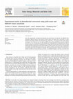 Research paper thumbnail of Experimental study of photothermal conversion using gold/water and MWCNT/water nanofluids.pdf