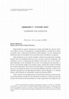 Research paper thumbnail of Jürgen Habermas: “Liderazgo y «cultura guía»” / Leadership and 'Leitkultur'