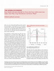 Research paper thumbnail of THE WORLD ECONOMY: Global outlook overview