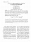 Research paper thumbnail of Aprendizagem de relações ordinais por meio de treino de uma única sequência de estímulos; Learning of ordinal relations through the training of one sequence of …