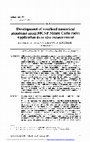 Research paper thumbnail of Development of voxelised numerical phantoms using MCNP Monte Carlo code: Application to in vivo measurement