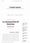 Research paper thumbnail of Le metamorfosi di Esterina