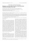 Research paper thumbnail of Mindfulness and dream quality: The inverse relationship between mindfulness and negative dream affect