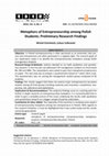 Research paper thumbnail of Metaphors of Entrepreneurship among Polish Students: Preliminary Research Findings