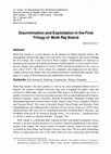 Research paper thumbnail of Discrimination and Exploitation in the First Trilogy of Mulk Raj Anand