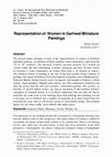 Research paper thumbnail of Representation of Women in Garhwal Miniature Paintings