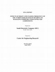 Research paper thumbnail of Effects of High Vanes Passing Frequency of the Turbine Boiler Feed Pump (BFPT) on Damaging Other Related/Connected Component