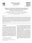 Research paper thumbnail of Validation of stir bar sorptive extraction for the determination of 24 priority substances from the European Water Framework Directive in estuarine and sea water