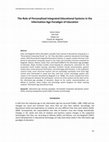 Research paper thumbnail of The Role of Personalized Integrated Educational Systems in the Information-Age Paradigm of Education