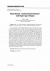 Research paper thumbnail of Black Death, "Industrial Revolution" and Paper Age collapse