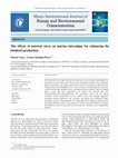 Research paper thumbnail of The effects of nutrient stress on marine microalgae for enhancing the biodiesel production