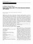 Research paper thumbnail of Organic carbon isotope ratio (δ13C) of Arctic Amerasian Continental shelf sediments