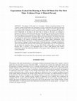 Research paper thumbnail of Expectations Evoked on Hearing a Piece of Music for the First Time: Evidence from a Musical Savant