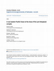 Research paper thumbnail of A cool eastern Pacific Ocean at the close of the Last Interglacial complex