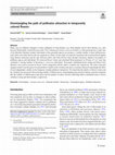 Research paper thumbnail of Disentangling the path of pollinator attraction in temporarily colored flowers