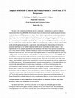 Research paper thumbnail of Impact of BMSB Control on Pennsylvania’s Tree Fruit IPM Programs