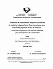 Research paper thumbnail of Dinámicas de componentes religiosos y prácticas
de medicina indígena. Santa Rosa Loma Larga: una comunidad popoluca del sur de Veracruz