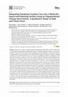 Research paper thumbnail of Integrating Smoking Cessation Care into a Medically Supervised Injecting Facility Using an Organizational Change Intervention: A Qualitative Study of Staff and Client Views