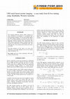 Research paper thumbnail of CRS stack based seismic imaging - a case study from St Ives mining camp, Kambalda, Western Australia