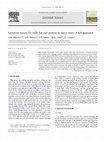 Research paper thumbnail of Lactation curves for milk, fat and protein in dairy cows: A full approach