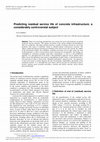 Research paper thumbnail of Predicting residual service life of concrete infrastructure: a considerably controversial subject