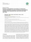 Research paper thumbnail of Resistance of Biomphalaria alexandrina to Schistosoma mansoni and Bulinus truncatus to Schistosoma haematobium Correlates with Unsaturated Fatty Acid Levels in the Snail Soft Tissue