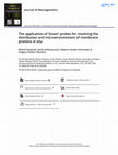 Research paper thumbnail of The application of ‘kisser’ probes for resolving the distribution and microenvironment of membrane proteins in situ