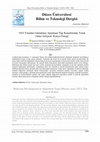 Research paper thumbnail of 1923 Yılından Günümüze Apartman Tipi Konutlardaki Yatak Odası Gelişimi: Konya Örneği
Bedroom Development in Apartment Types Houses since 1923: The Case of Konya