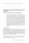 Research paper thumbnail of Mobile Agent Coordination for Distributed Network Management