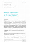 Research paper thumbnail of Memoria y olvido de una epidemia. Poliomielitis y COVID-19 en Argentina