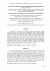 Research paper thumbnail of ANTIBACTERIAL ACTIVITY OF GERMACRONE SESQUITERPENE FROM Curcuma xanthorrhiza RHIZOMES