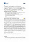 Research paper thumbnail of Comparing the Adsorption Performance of Multiwalled Carbon Nanotubes Oxidized by Varying Degrees for Removal of Low Levels of Copper, Nickel and Chromium(VI) from Aqueous Solutions