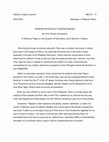 Research paper thumbnail of VENERATION WITHOUT UNDERSTANDING- Reflection Paper