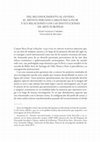 Research paper thumbnail of Del Reconocimiento al olvido: el artista peruano Carlos Baca-Flor y sus relaciones con las instituciones de arte europeas