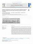 Research paper thumbnail of Diagnostic classification of autism using resting-state fMRI data improves with full correlation functional brain connectivity compared to partial correlation