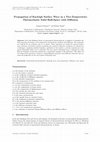 Research paper thumbnail of Propagation of Rayleigh Surface Wave in a Two-Temperature Thermoelastic Solid Half-Space with Diffusion