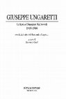 Research paper thumbnail of Giuseppe Ungaretti, Lettere a Giuseppe Raimondi (1918-1966), a cura di Eleonora Conti, Bologna, Pàtron, 2004.