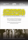 Research paper thumbnail of Astronomical Observatories and Chronometry Workshop Flyer web (1-3 december 2021)