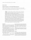 Research paper thumbnail of Spinal Injuries in Scottish Mountaineers