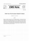 Research paper thumbnail of CMS Test of the European DataGrid Testbed