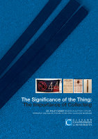 Research paper thumbnail of 'The Significance of the Thing'